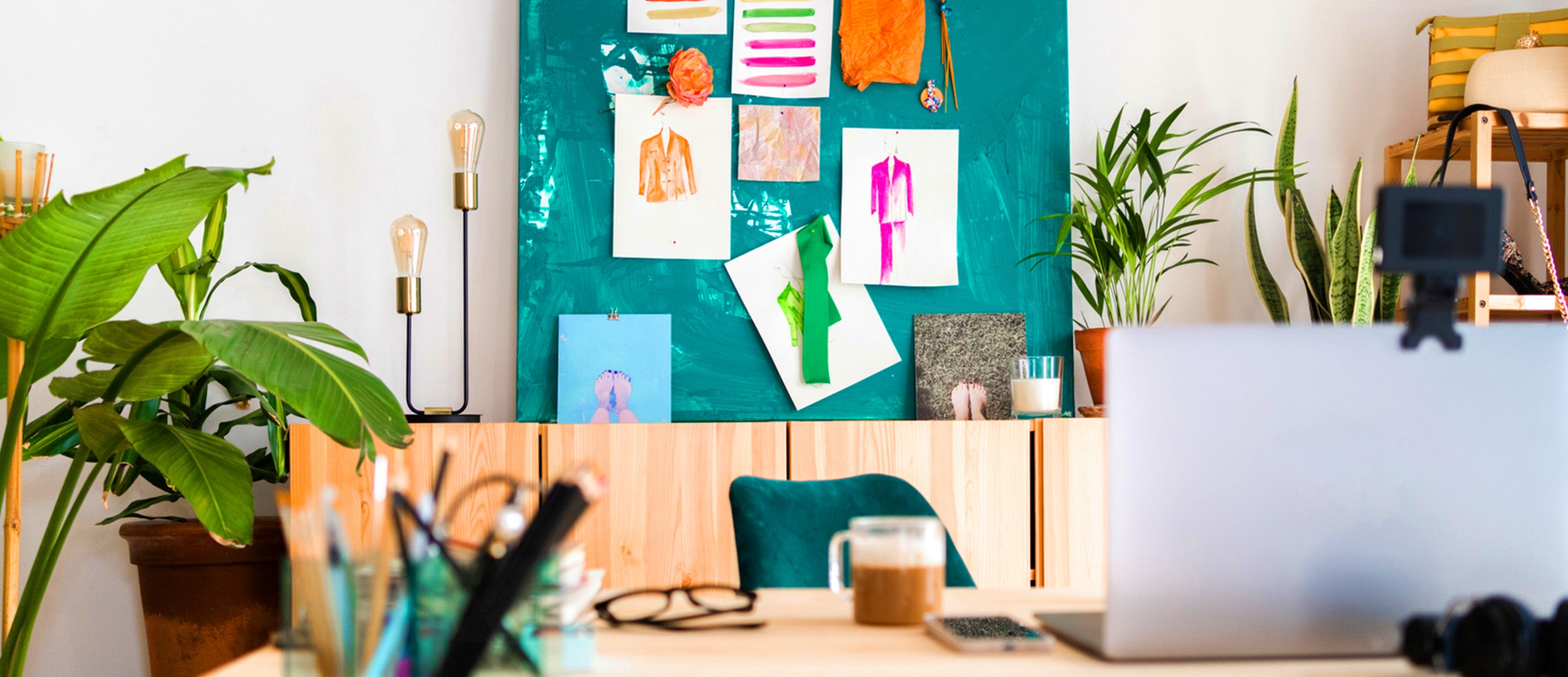 colorful bulletin board