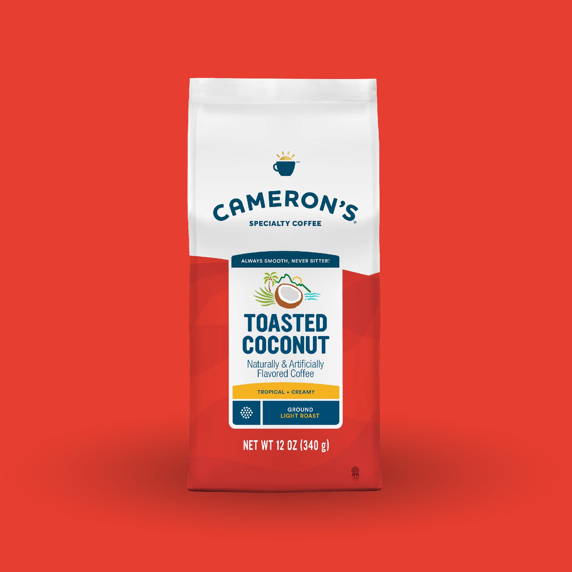 Toasted Coconut Ground / 12 oz / Single