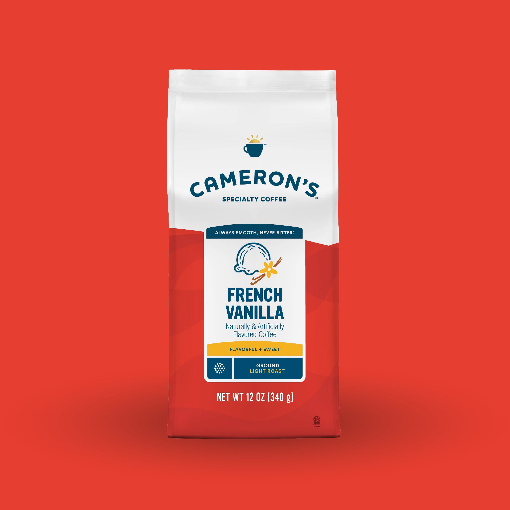 French Vanilla Ground / 12 oz / Single