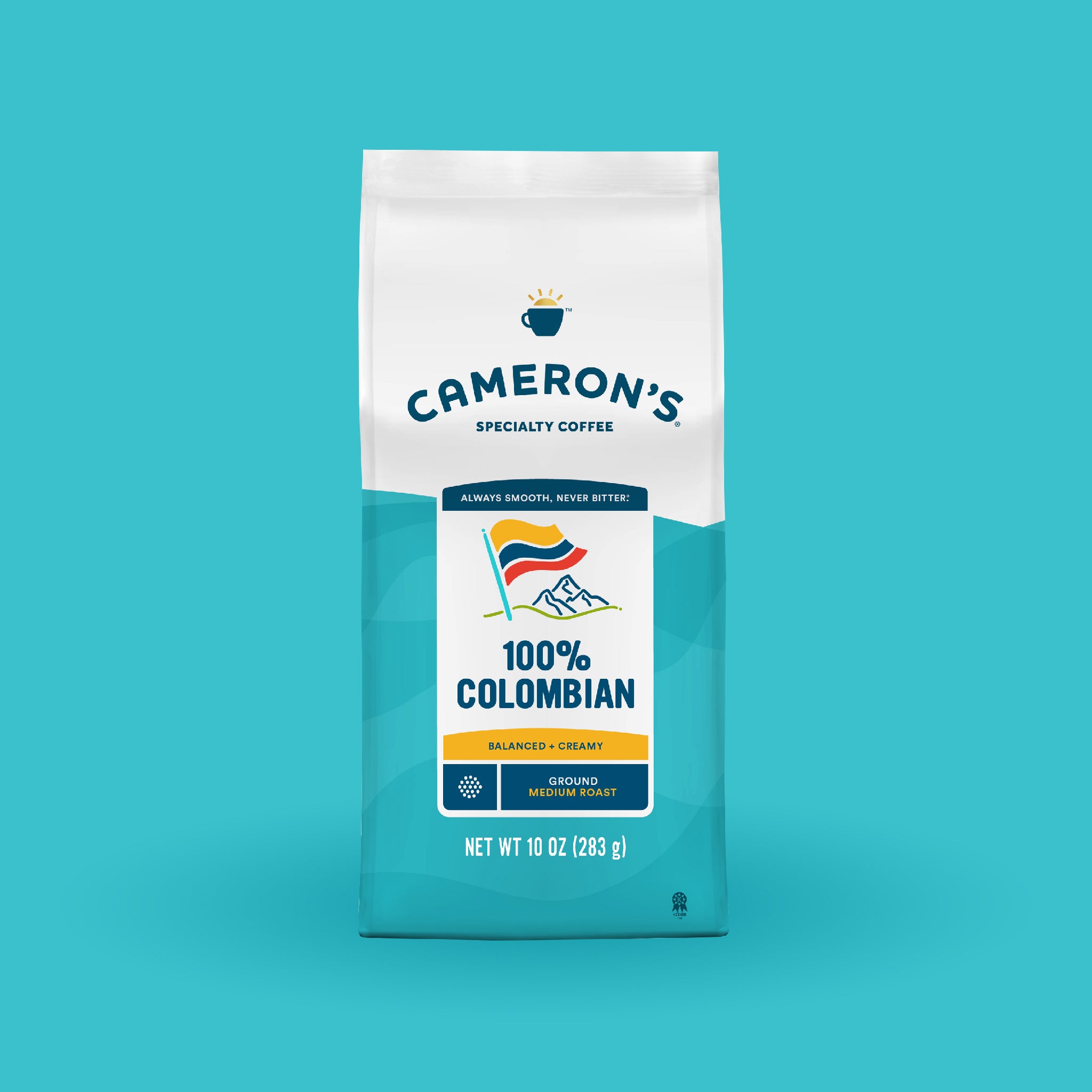 100% Colombian Ground / 10 oz / Single