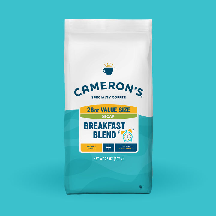 Decaf Breakfast Blend Ground / 28 oz / Single