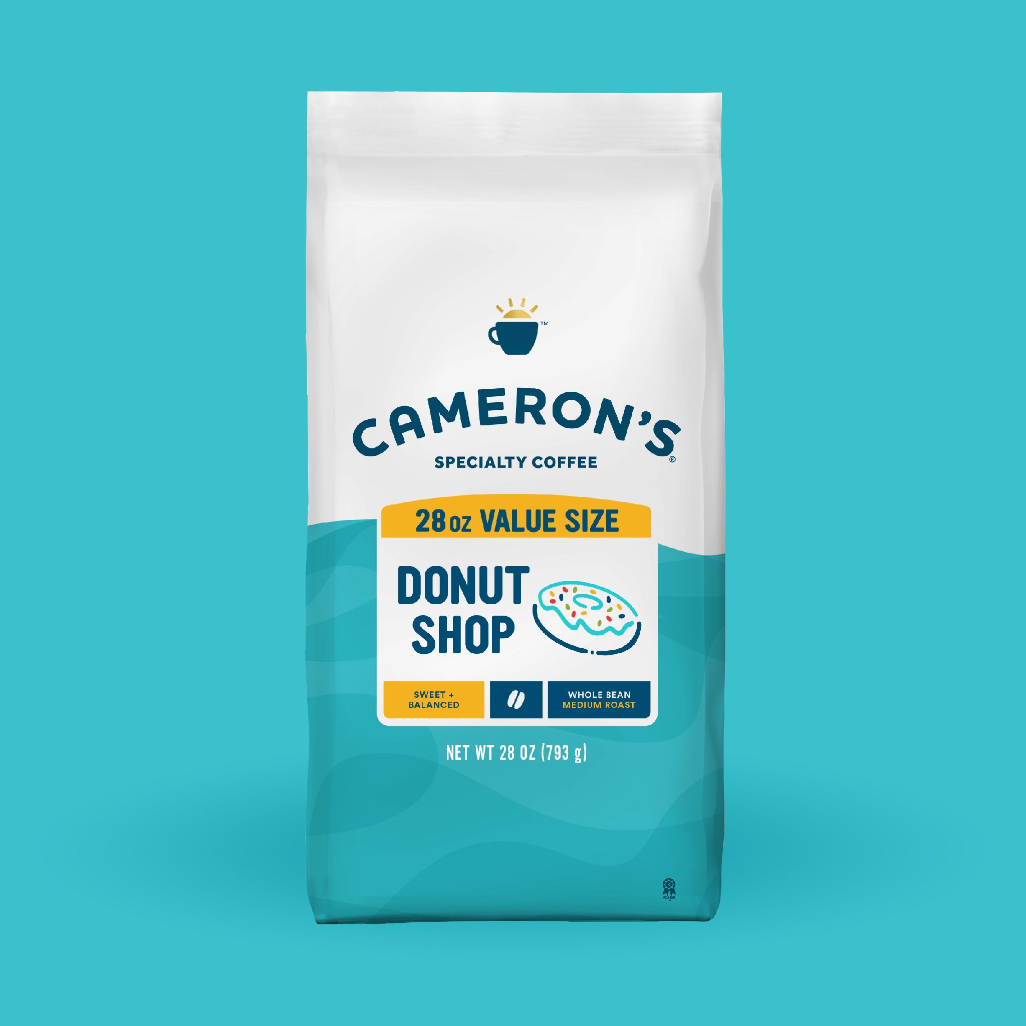 Donut Shop Whole Bean / 28 oz / Single