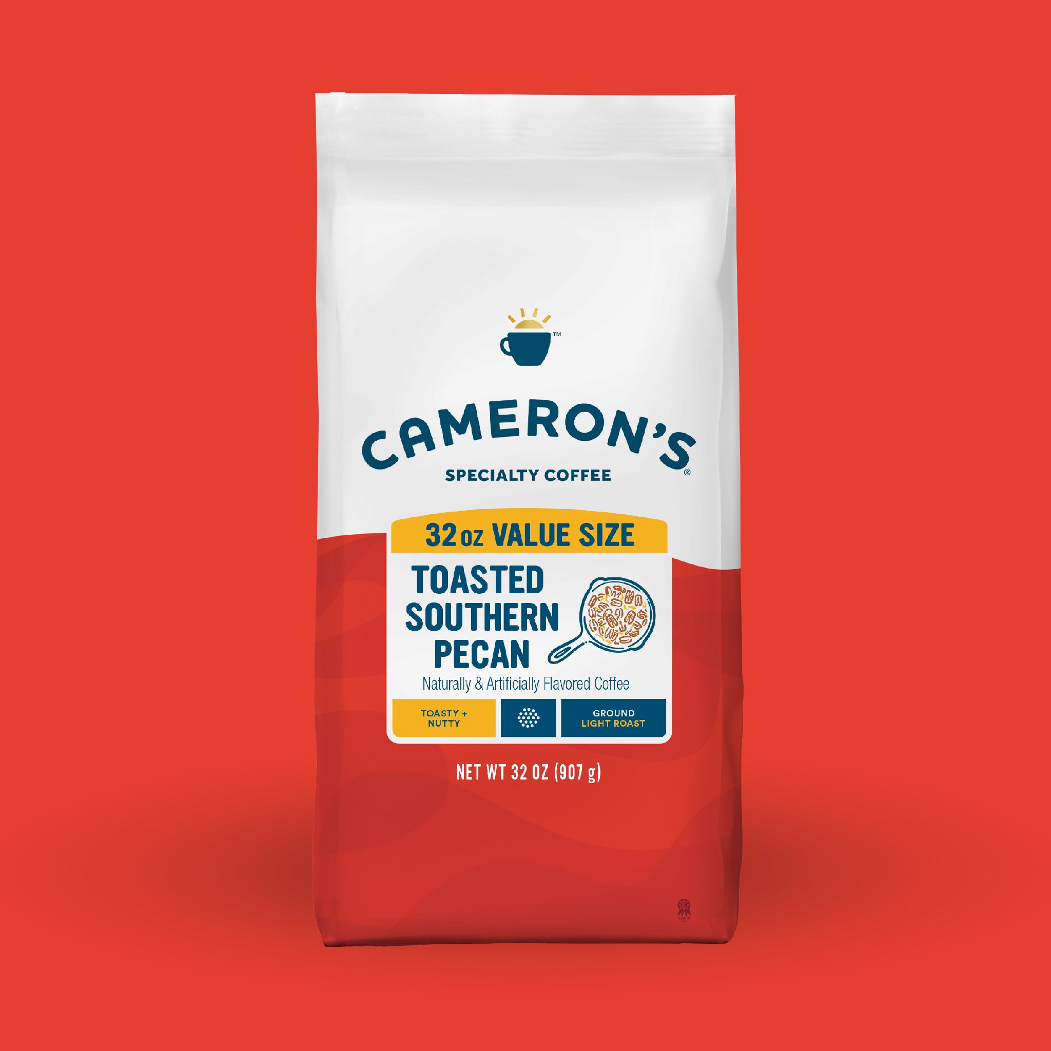 Toasted Southern Pecan Ground / 32 oz / Single