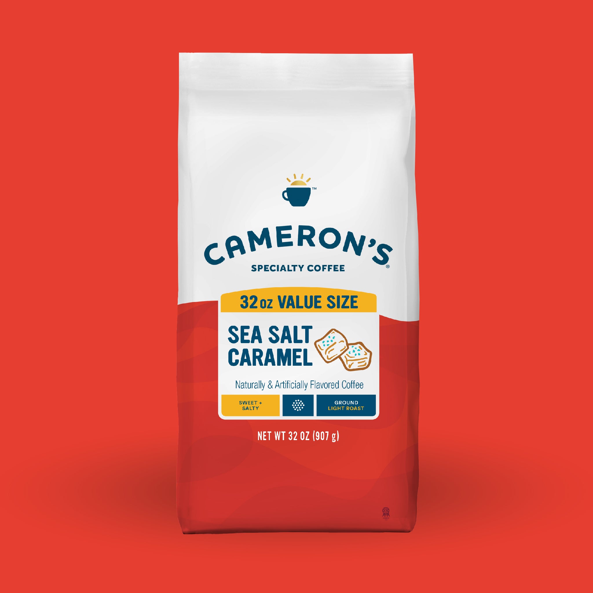 Sea Salt Caramel Ground / 32 oz / Single