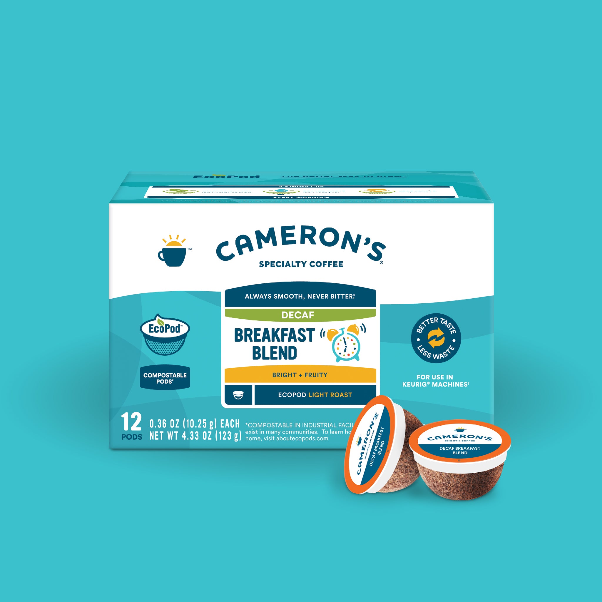 Decaf Breakfast Blend EcoPods 12 ct / Single