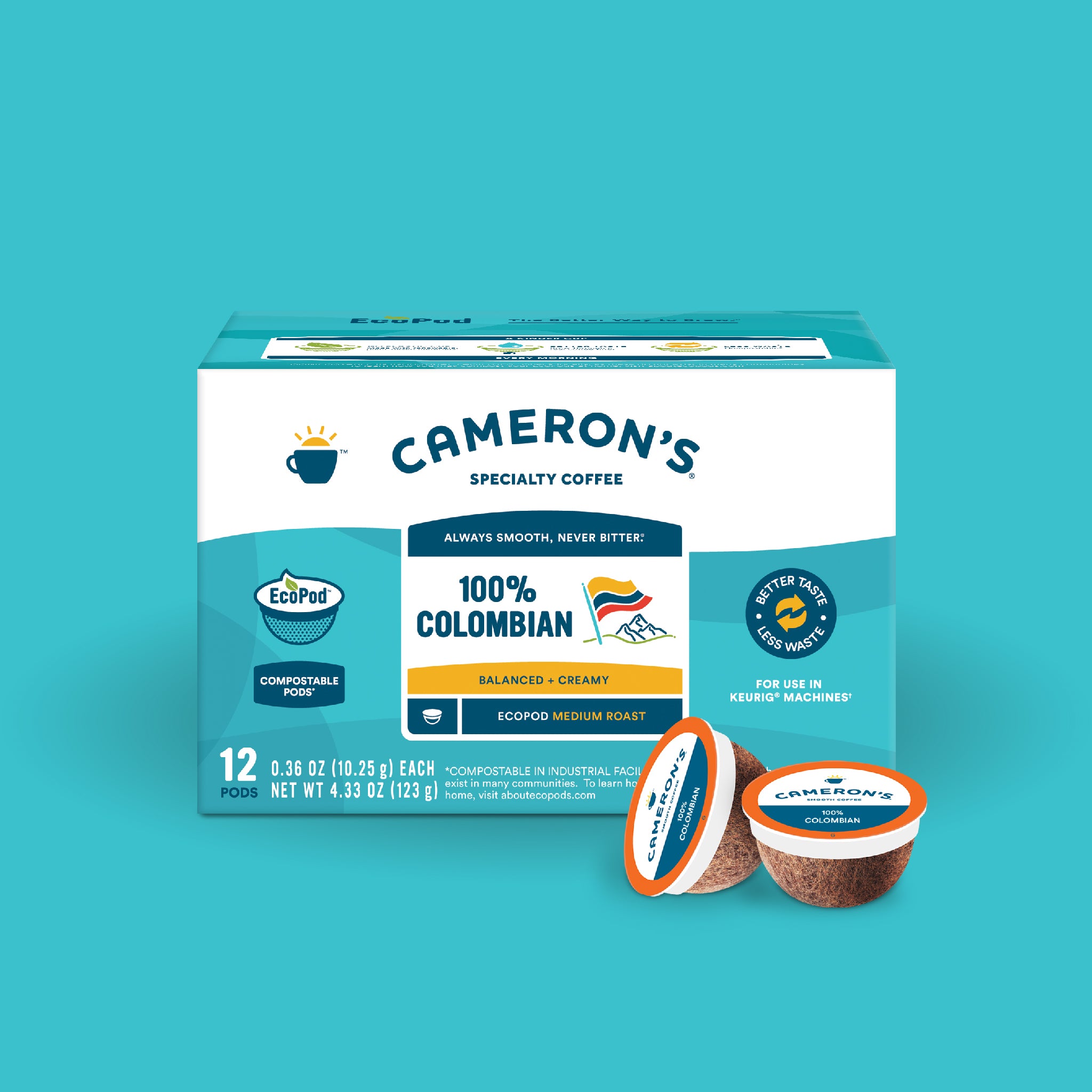 100% Colombian EcoPods 12 ct / Single