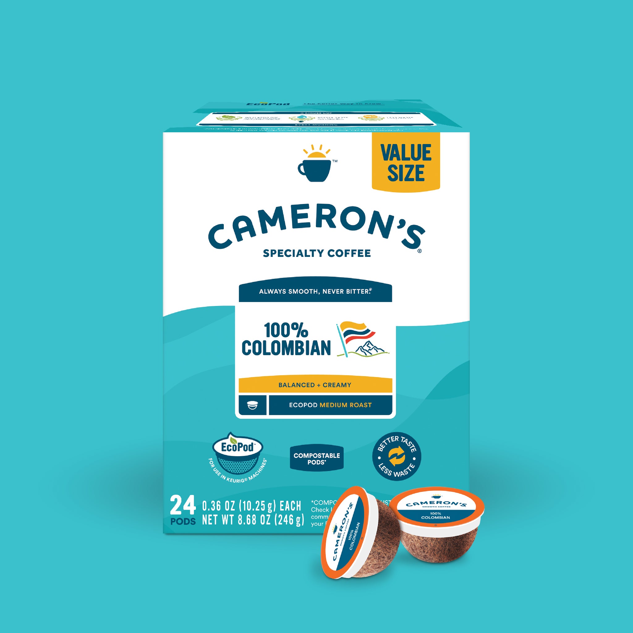 100% Colombian EcoPods 24 ct / Single