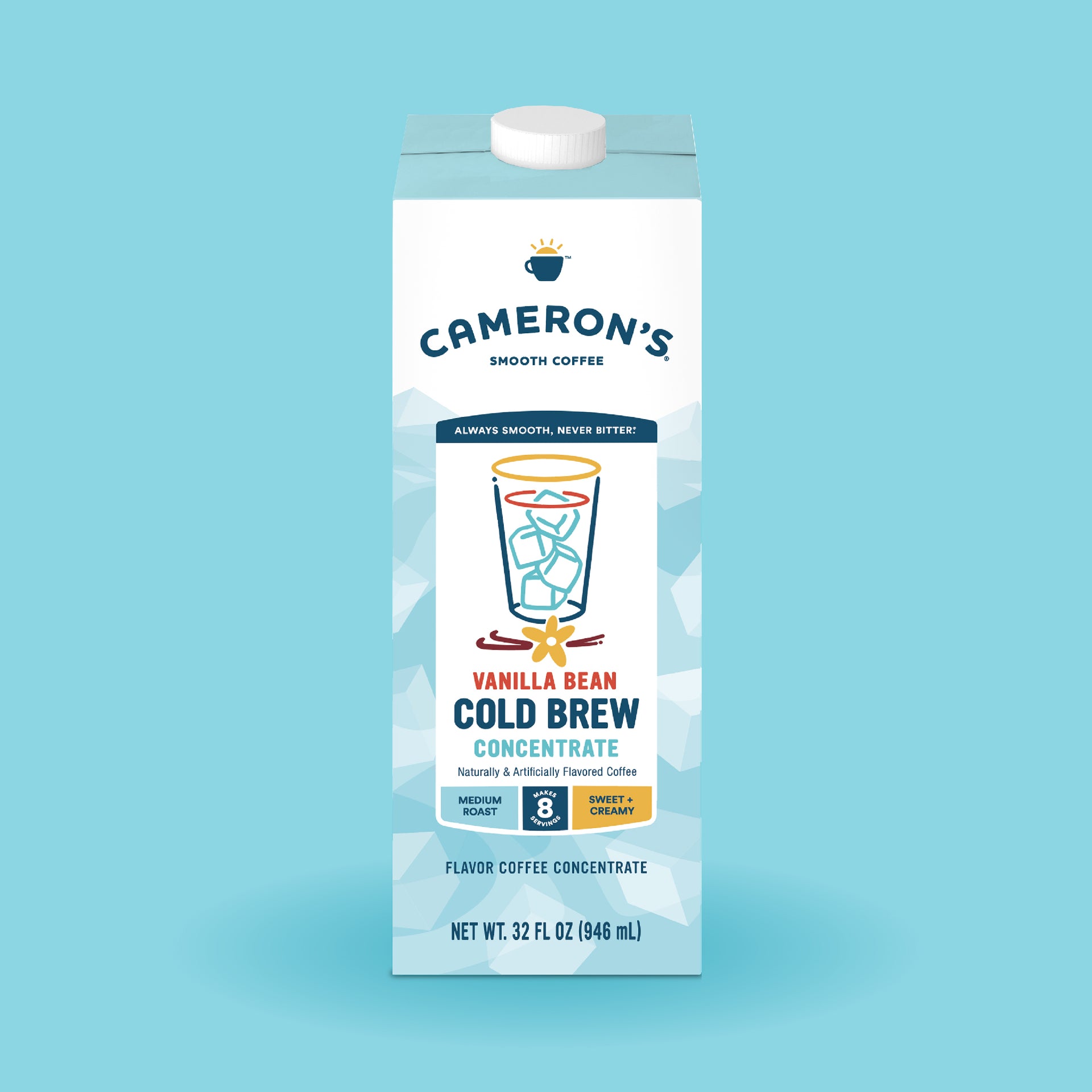 Vanilla Bean Cold Brew Concentrate - Cameron's Coffee