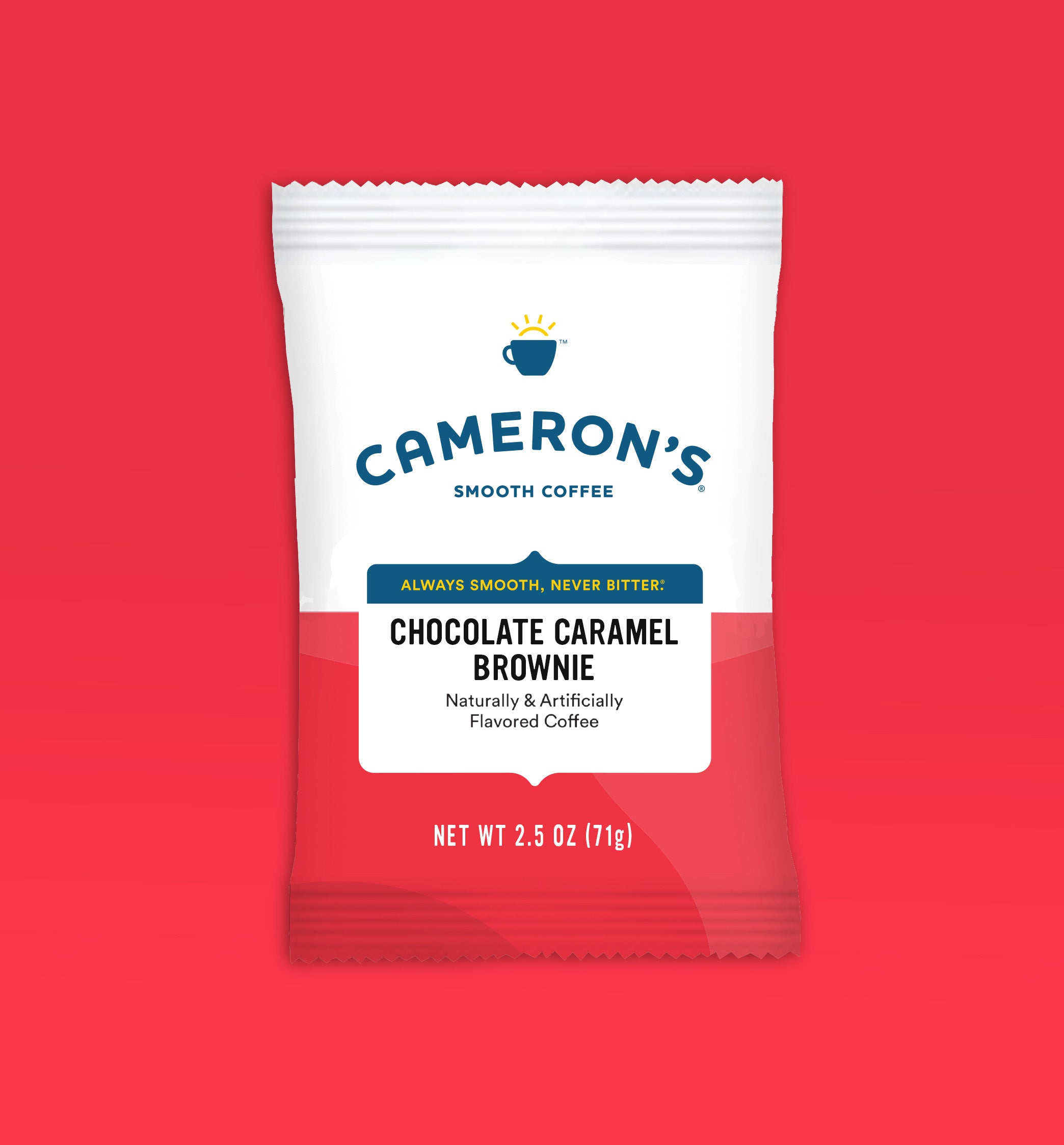 Chocolate Caramel Brownie one pot packs