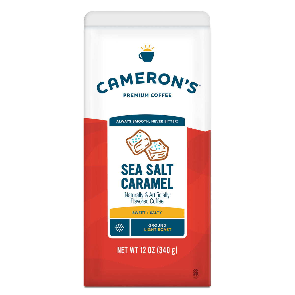 Sea Salt Caramel Ground / 12 oz / Single