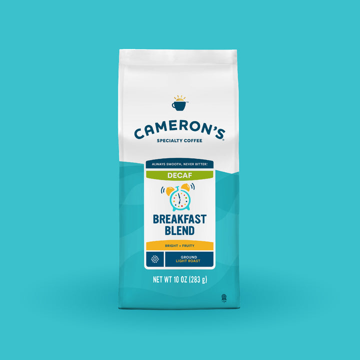 Decaf Breakfast Blend Ground / 10 oz / Single