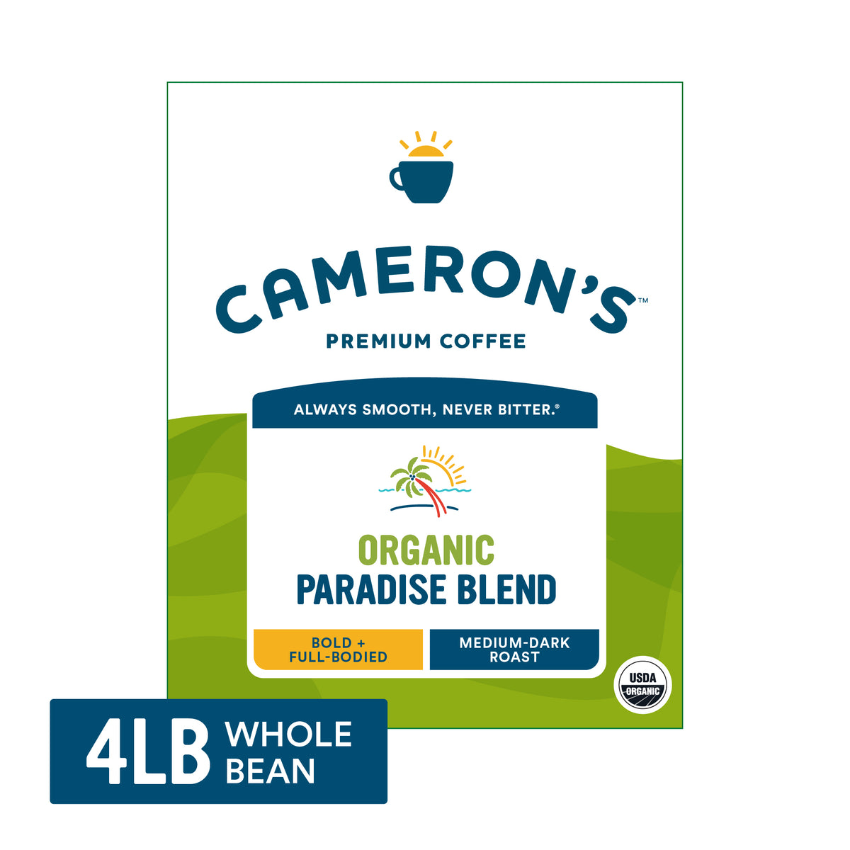 Organic Paradise Blend Whole Bean / 4lb