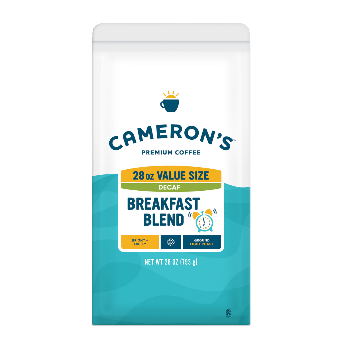Decaf Breakfast Blend Ground / 28 oz / Single