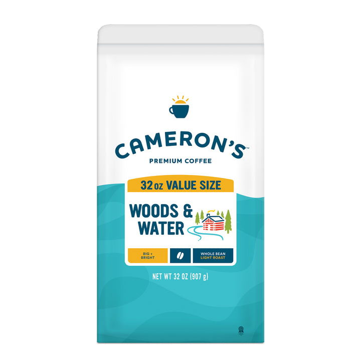 Woods &amp; Water Whole Bean / 32 oz / Single