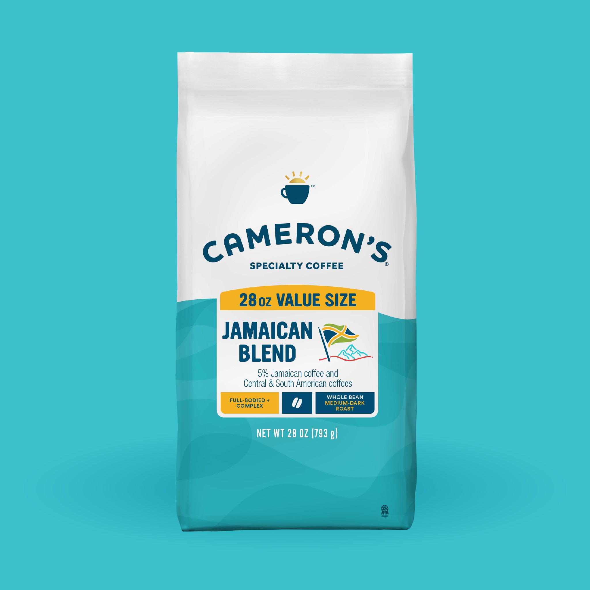 Jamaican Blend Whole Bean / 28 oz / Single