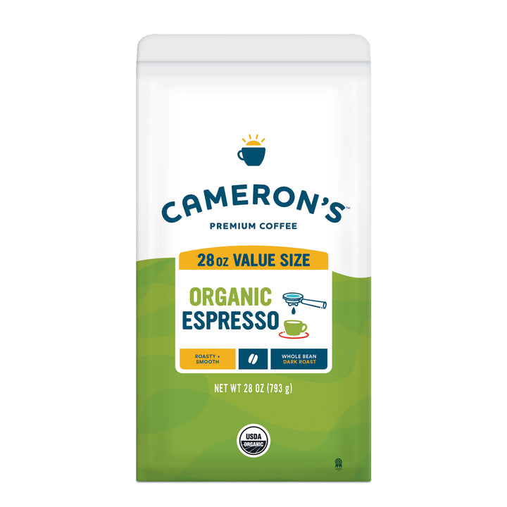 Organic Espresso Whole Bean / 28 oz / Single