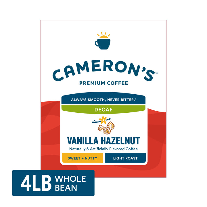 Decaf Vanilla Hazelnut Whole Bean 4lb