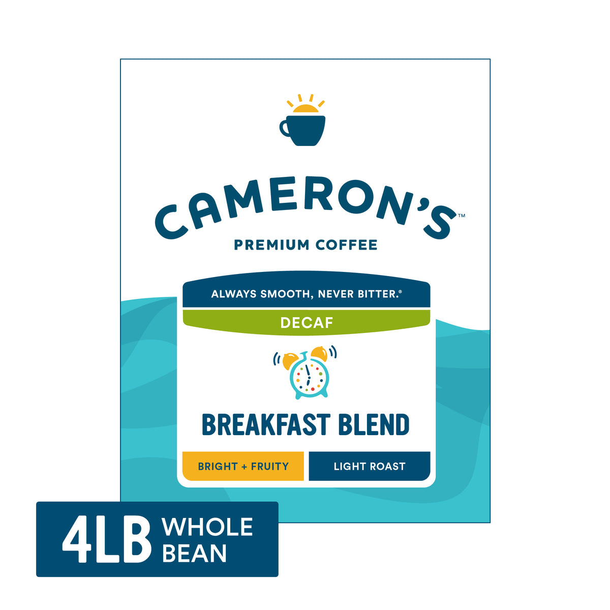 Decaf Breakfast Blend Whole Bean 4lb