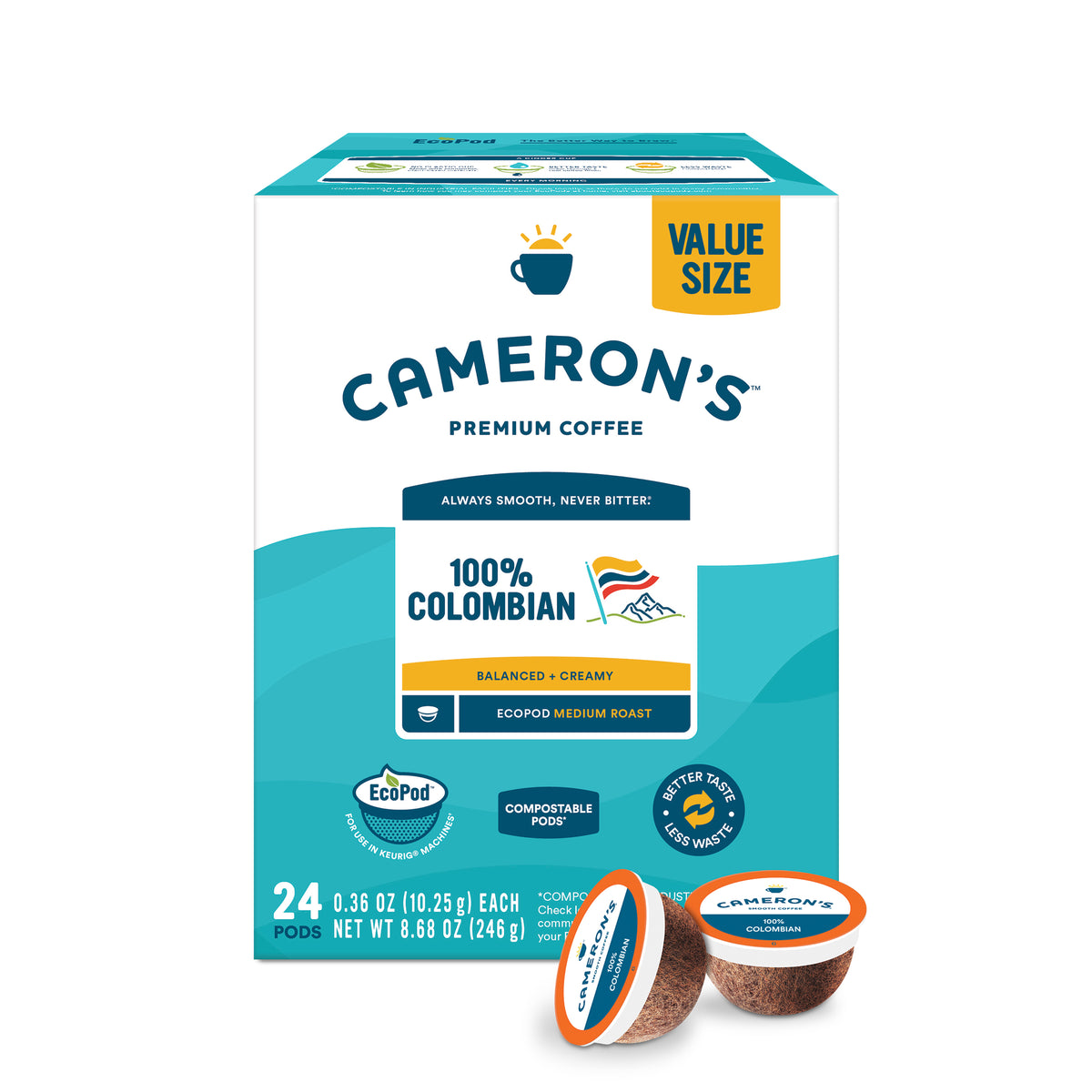 100% Colombian EcoPods 24 ct / Single