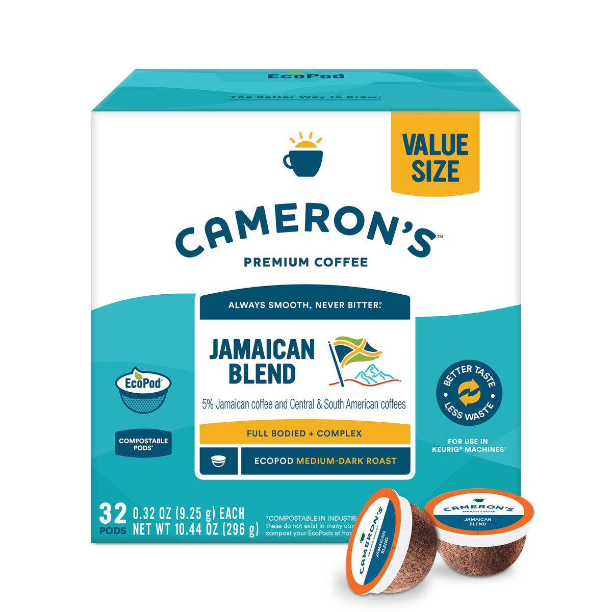 Jamaican Blend EcoPods 32 ct / Single