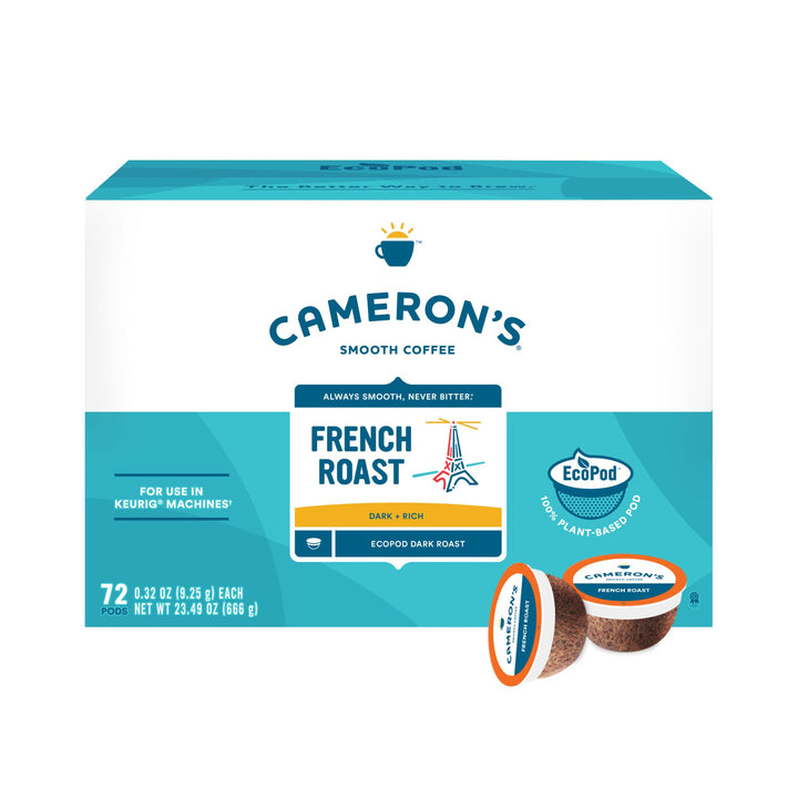 Cameron's Coffee French Roast EcoPods 72 Count