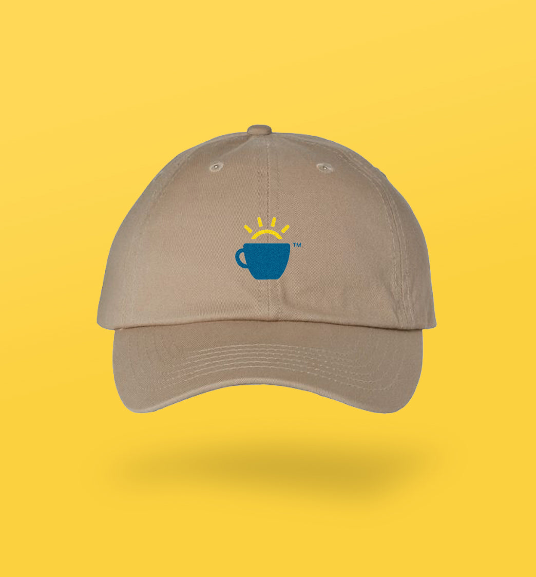 Cameron's Coffee Baseball Cap - Khaki