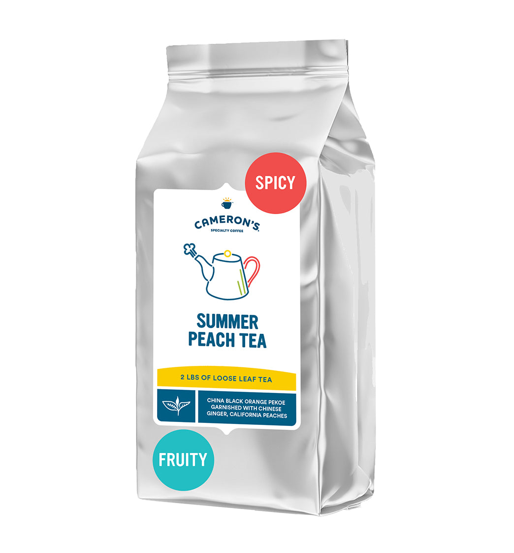 Cameron's summer peach tea