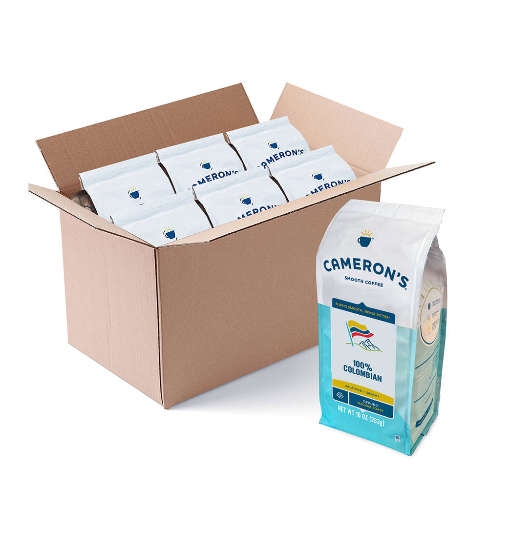 1066830705-camerons-coffee-100-columbian-case case pack image for 100% Colombian