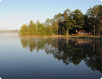 Lake in Hayward, WI