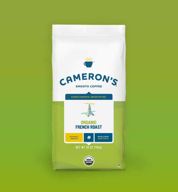 Camerons Coffee Organic French Roast WB