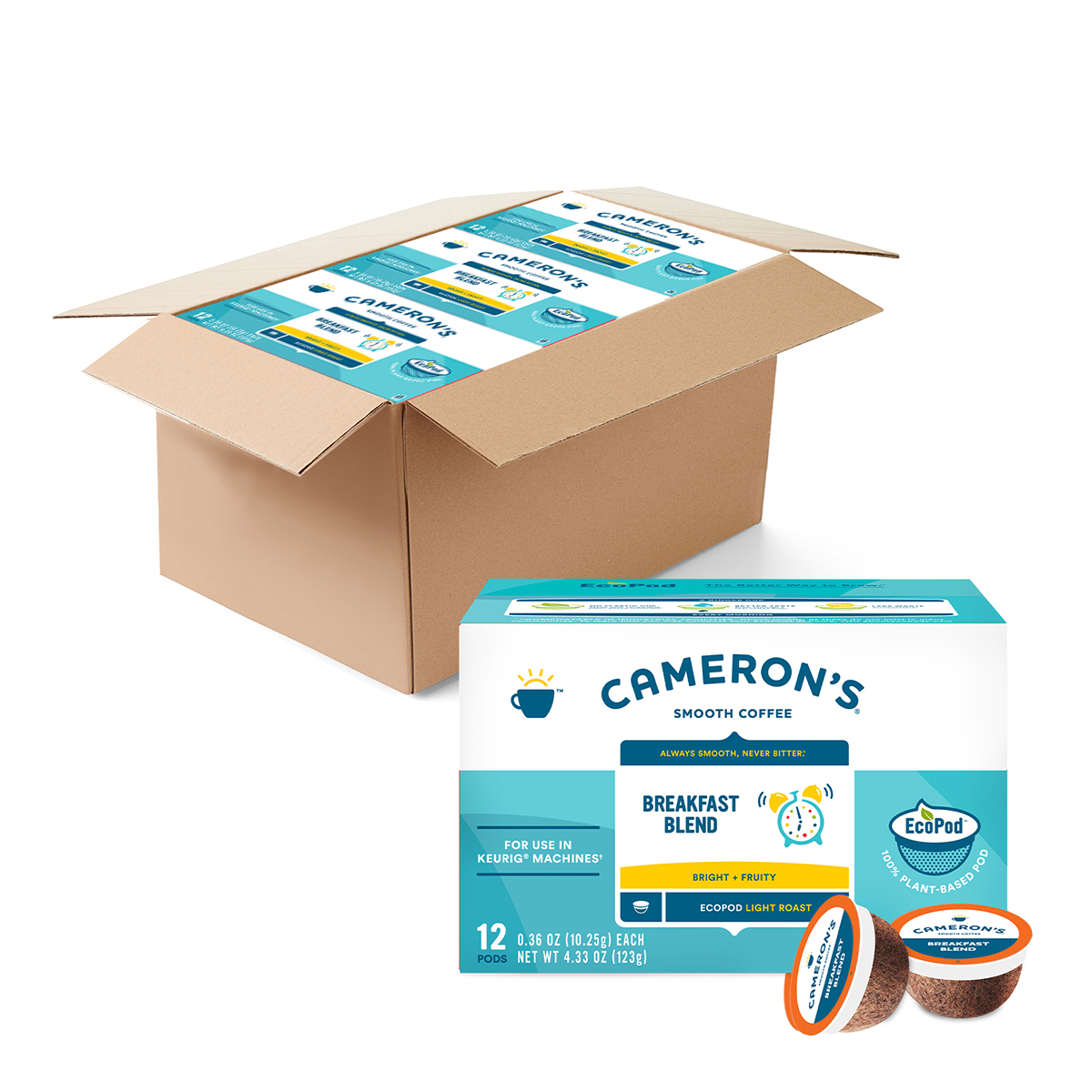 B01MYQWWA1_12ct BREAKFAST BLEND A box of Breakfast Blend Ecopods