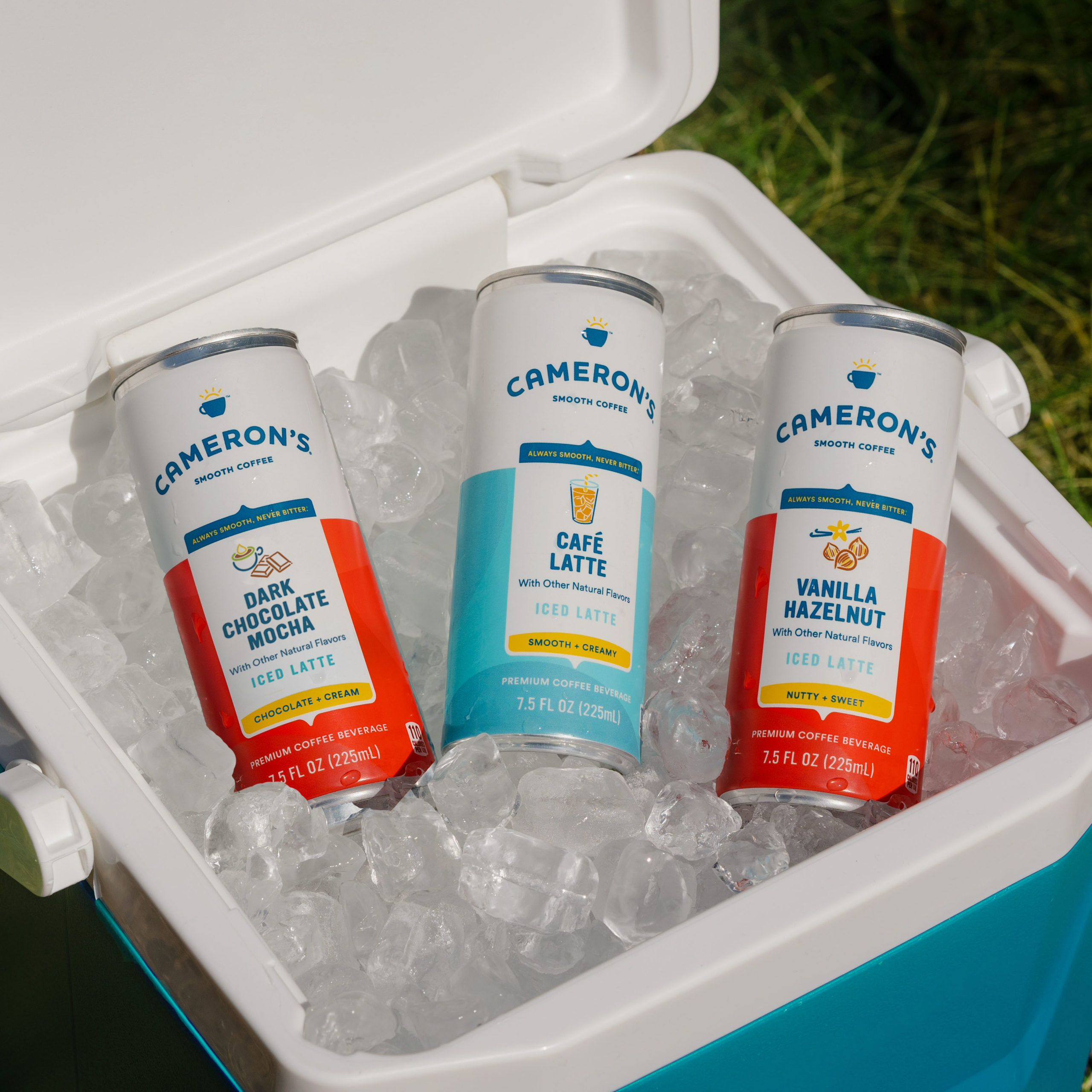 Camerons_Coffee-Ready-to-drink Cameron's Coffee Iced Lattes 7.5oz. Cans in Cooler