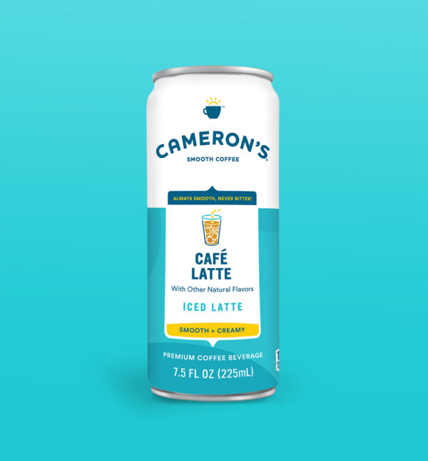 Cameron's Coffee 7.5oz. Cafe Latte Iced Latte