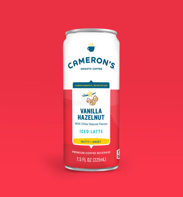 Cameron's Coffee 7.5 oz. Vanilla Hazelnut Iced Latte