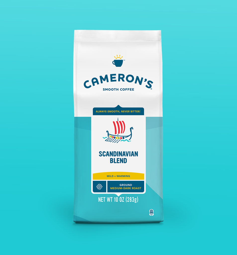 Cameron's Coffee Scandinavian Blend 10oz ground coffee