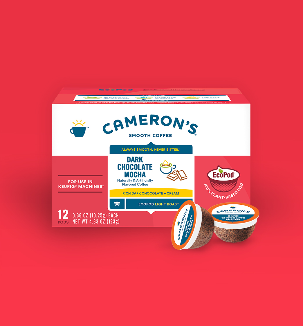 camerons-coffee-dark-chocolate-mocha-12ct Cameron's Coffee Dark Chocolate Mocha 12ct. EcoPods