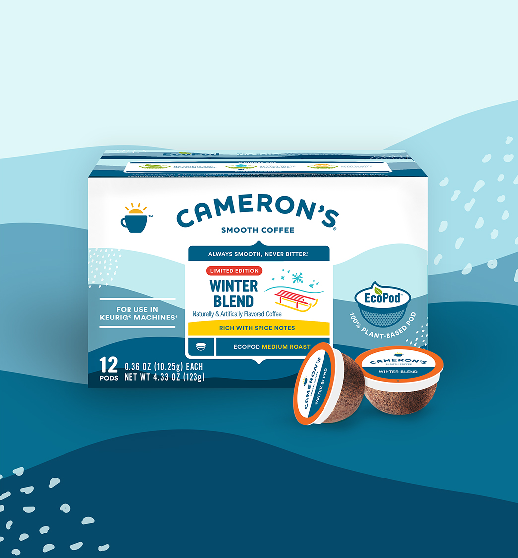 camerons-coffee-winter-blend-12ct Cameron's Coffee Winter Blend 12ct. EcoPods; Case of 6