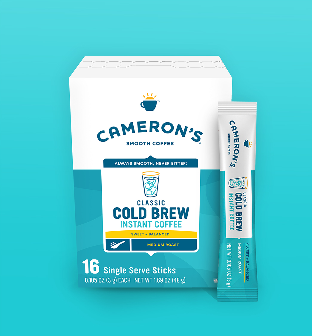 camerons-coffee-cold-brew-instant-sticks Cameron's Coffee instant cold brew sticks, single serve, 16 count box